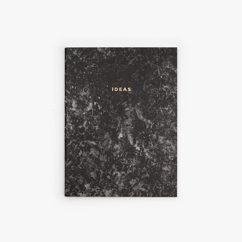 Ideas Stone Paper Notebook in Charcoal
