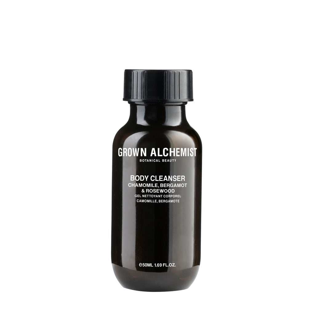 Grown Alchemist Travel size Body Cleanser With Chamomile, Bergamot & Rosewood